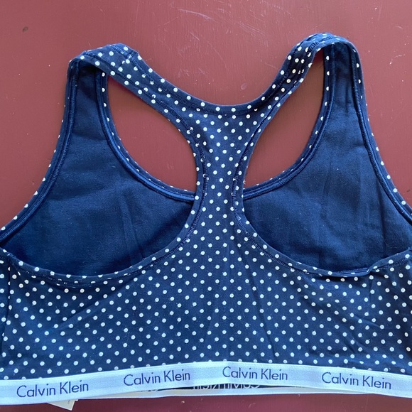 Calvin Klein Carousel Racerback Bralette - Picture 4 of 6